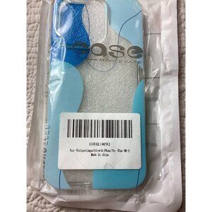 Vinylass Compatible With iPhone Pro Blue Case NO-9